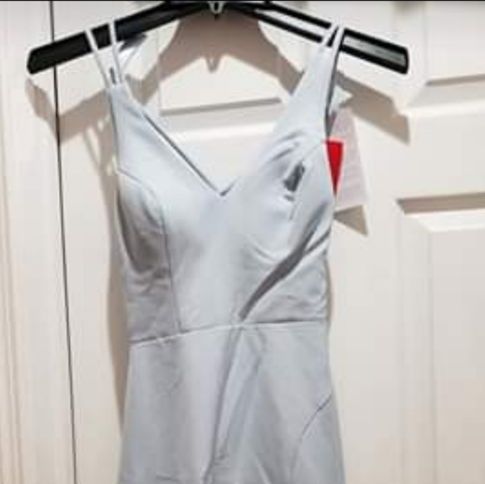 Trumpet/Mermaid V-neck Sweep Train Stretch Crepe P